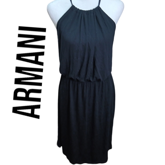 A/X Armani Exchange Dresses & Skirts - Armani cute little Black dress or can use as a cover up EUC size small